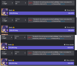 【崩スタ】ゼーレのおススメの凸数【スタレ】
